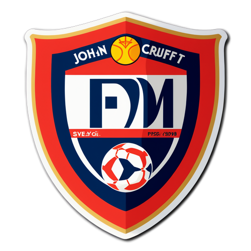 Trots op de Rivaliteit: Johan Cruijff Schaal Sticker