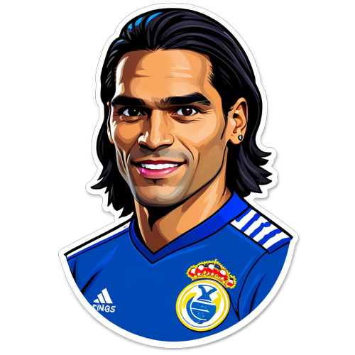 ¡La Grandeza de Falcao! Descubre el Sticker Colorido que Todos los Millonarios Deben Tener