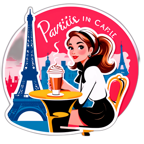 Chic Parisian Café Scene