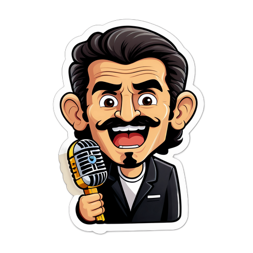 Αυτοκόλλητο Χαρούμενου Χαρακτήρα