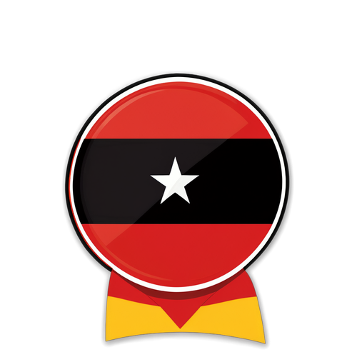 Bold Trinidad and Tobago Flag Sticker: State of Emergency