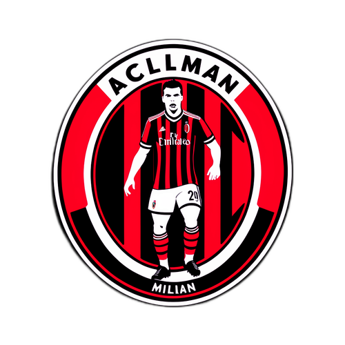 Stempel świętujący dziedzictwo AC Milan