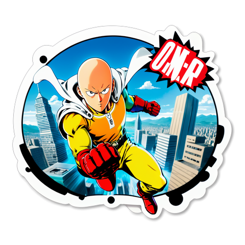 Isang Hulagway ng Aksyon mula sa 'One Punch Man'