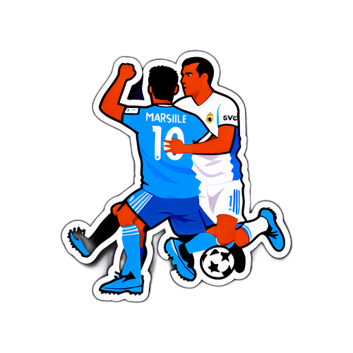 Návrh na nálepku Real Madrid a Marseille