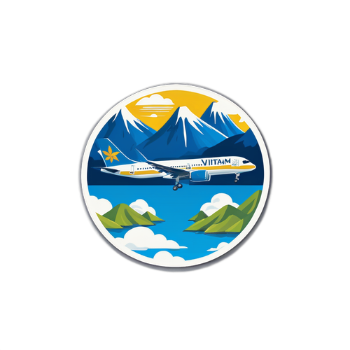 Sticker Thương Hiệu Vietnam Airlines