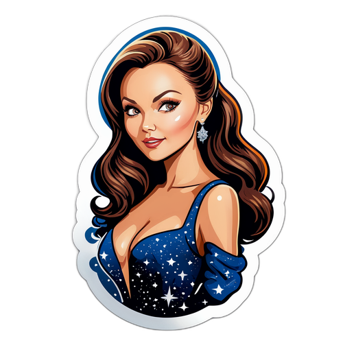Sticker creativa de Angelique Boyer