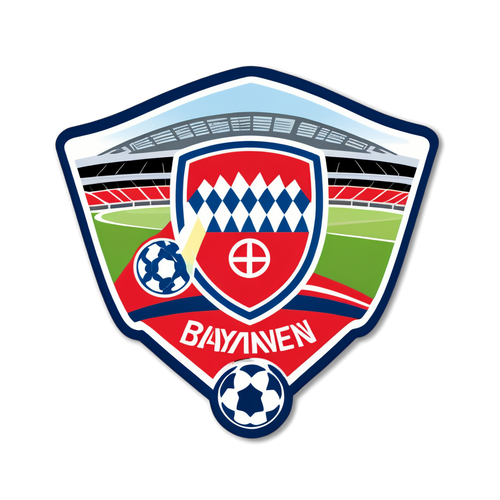 Bayern München Emblem Aufkleber