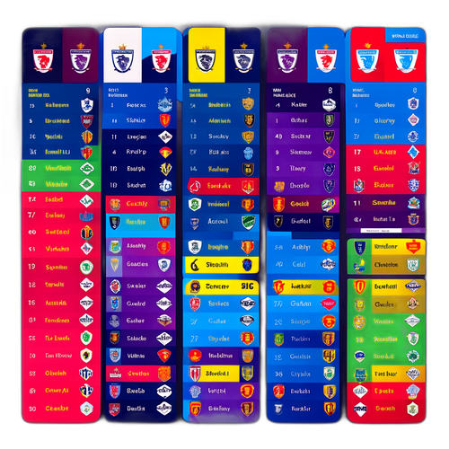 ตารางการแข่งขันพรีเมียร์ลีก ประจำสัปดาห์และวันที่แข่งขัน