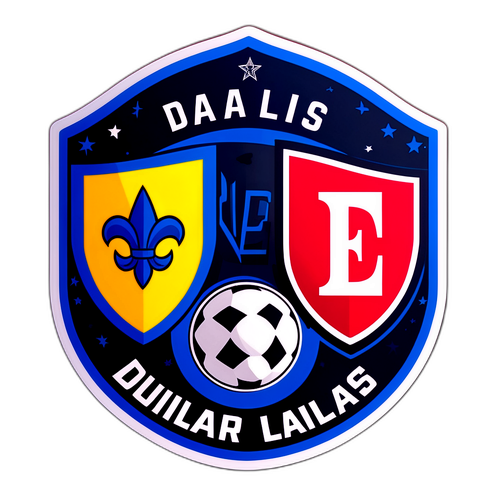 Adesivo de Futebol: FC Dallas vs LAFC