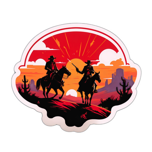 Kovboy Düello Sahnesi