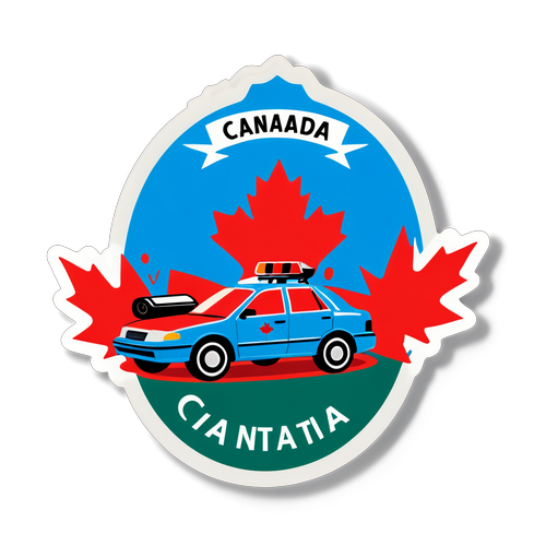 Design Impactante Retratando um Acidente de Trânsito no Canadá
