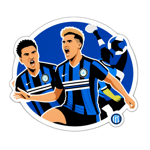 Fotballkamp mellom Atalanta og Inter