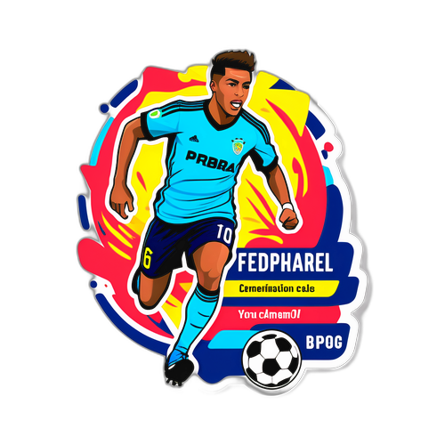 Motywacyjna naklejka dla fanów Primera Federación