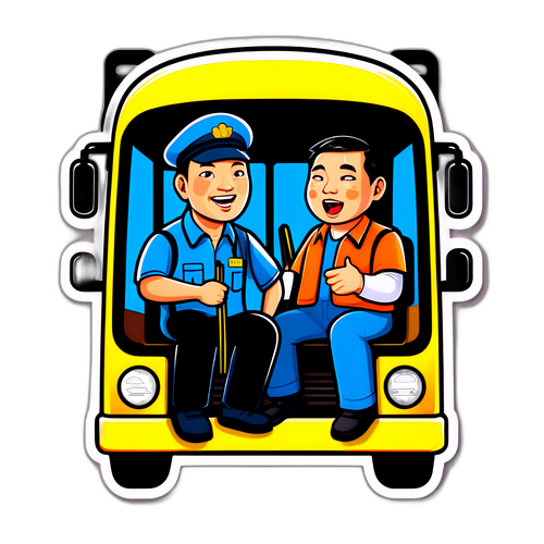 幽默的公交司机对话