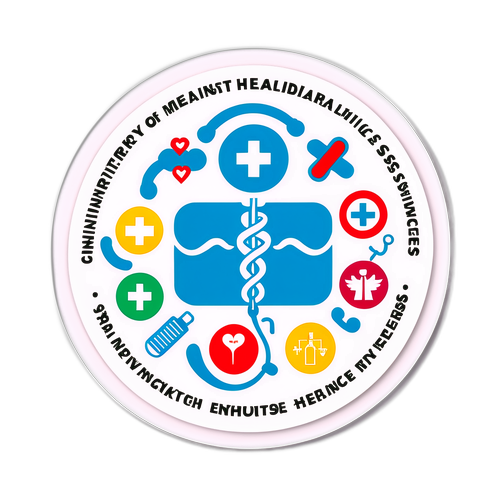 Sağlık Bakanlığı Temalı Sticker