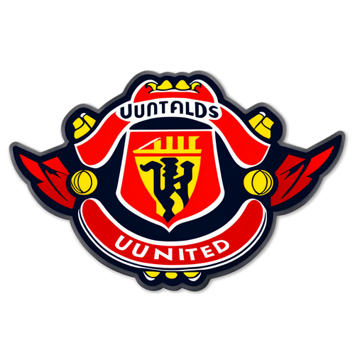 Manchester United Sticker Tasarımı