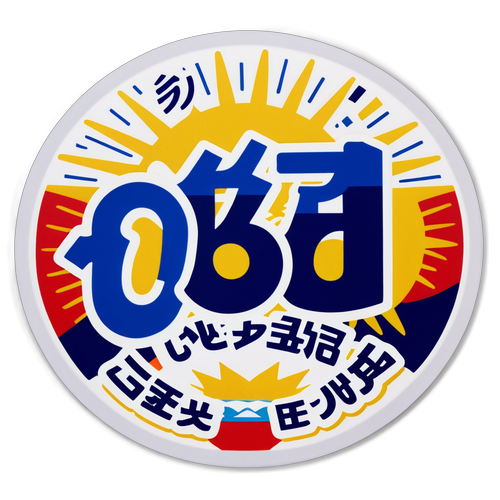 北九州市議会選挙の結果を祝うステッカー