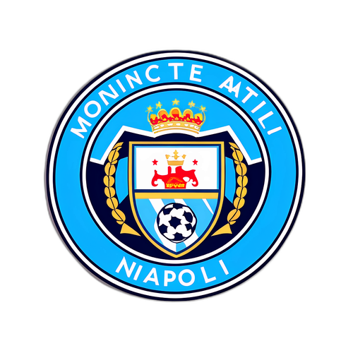 Návrh samolepky pro zápas Man City vs. Napoli