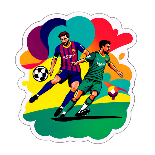 Fodboldscene fra Barcelona - Elche