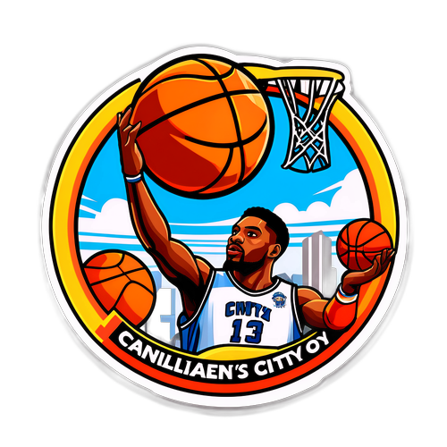 Sticker ng Canlaon City Basketball