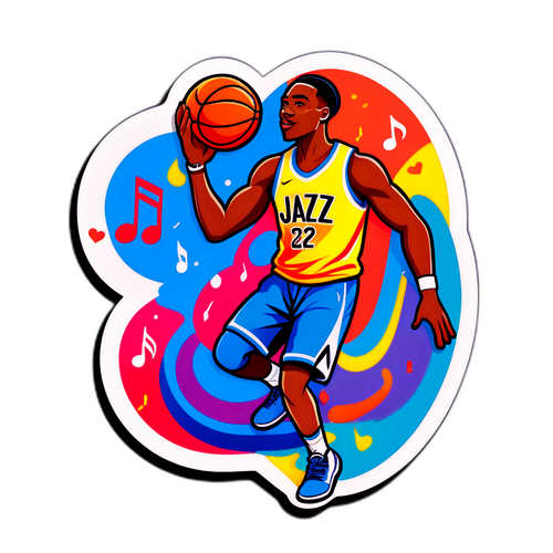 Playful Jazz Chisholm Sticker