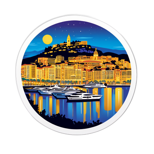 Нічний вид Монако