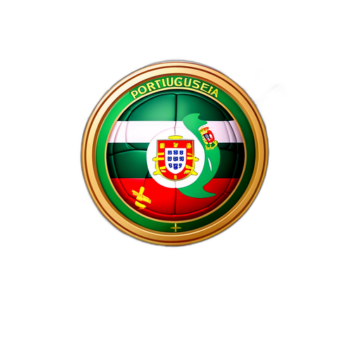 Adesivo com a bandeira de Portuguesa