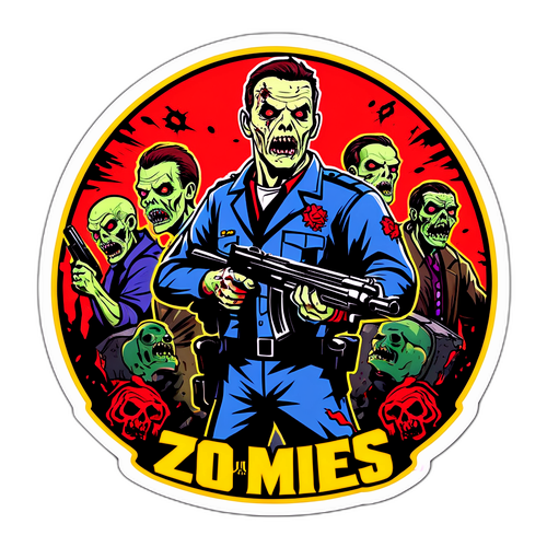 Fun Sticker for Call of Duty: Black Ops 7 Zombies