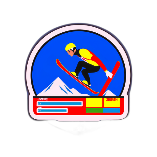 Sticker ng Resulta ng Ski Jumping Men’s Large Hill ng 2026 Winter Olympics