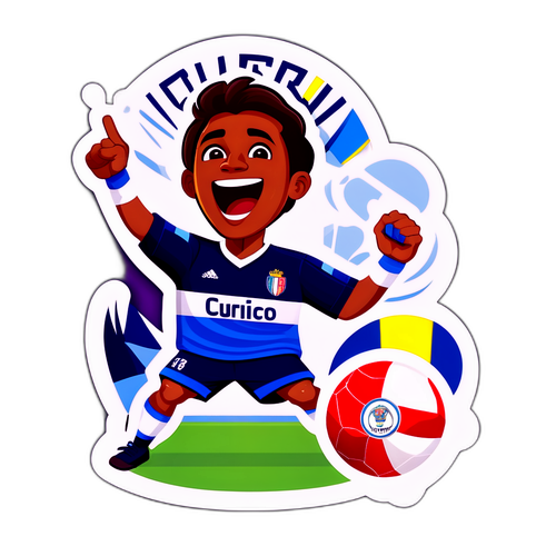Stiker Curico Unido: Penggemar Bersorak