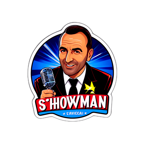 De Showman Sticker
