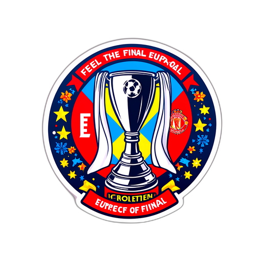 Наклейка з фестивальною атмосферою фіналу Ліги Європи