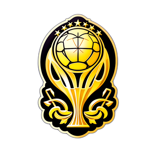 UEFA Mestaruussarjan symboli kultakoristeella