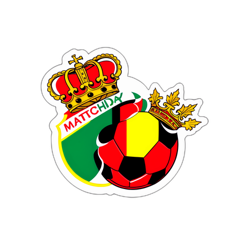 Matchdag Fotboll Aufkleber