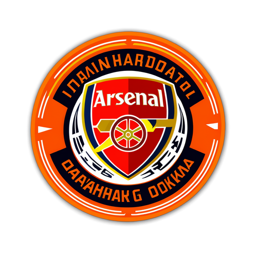 Arsenal vs Shakhtar: Rivalry Redefined in an Epic Sticker Design!