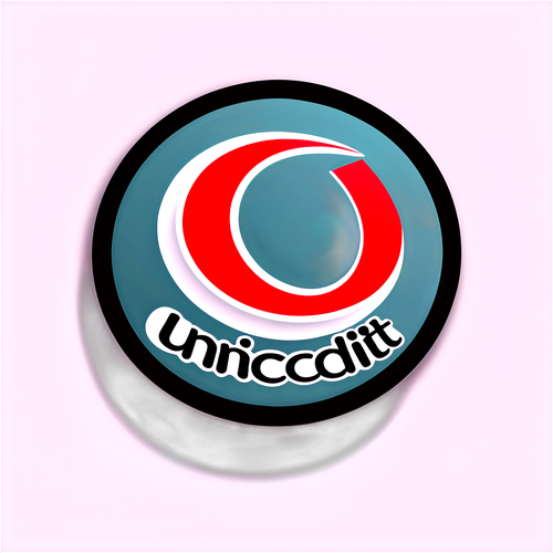 Adesivo moderno UniCredit