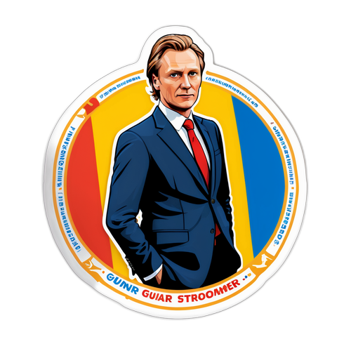 Gunnar Strömmer Sticker