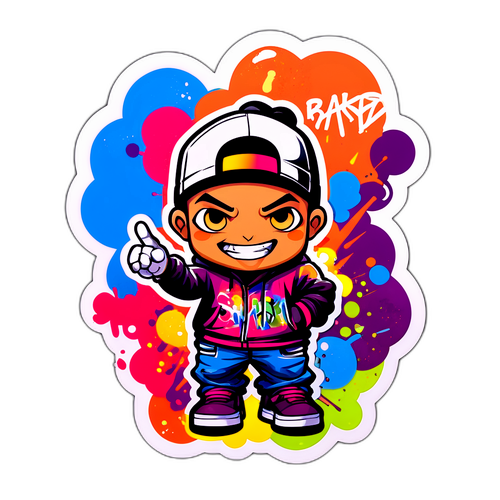 Sticker Sanabria Artista de Rua