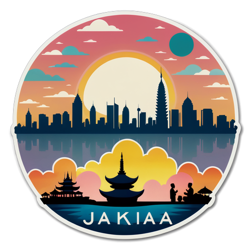 Interpretasi Artistik Jakarta Saat Subuh
