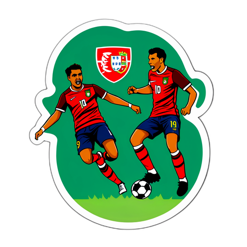 Stiker Tim Liga Portugal yang Enerjik