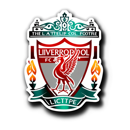 Nálepka Liverpool FC na stadionu