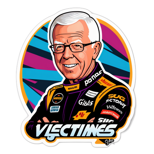 Joe Gibbs Racing Motivation Sticker