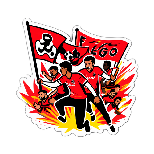 Flamengo Taraftarları Sticker