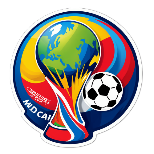 Wereldbeker 2026 Trekking Sticker