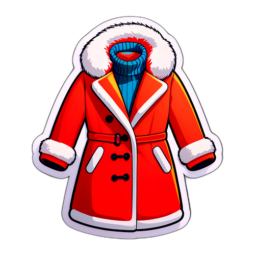 สติ๊กเกอร์แจ็กเก็ตและอุปกรณ์ฤดูหนาว