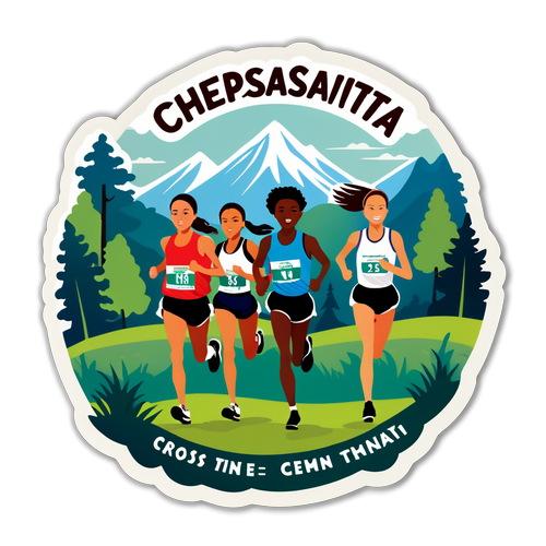 Sticker ya Tukio la Chepsaita Cross Country