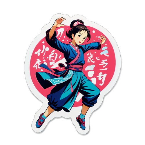 ダンスする少女