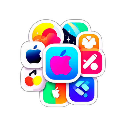 iOS 26 테마의 스티커