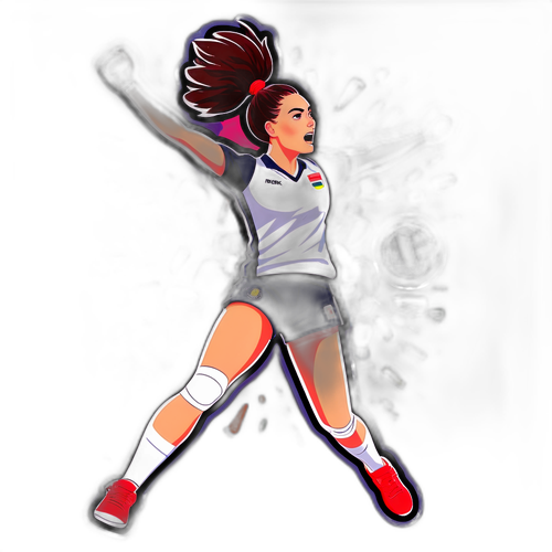 Handball i action med Nora Mørk