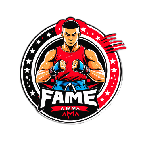 Fame MMA Kampsportklistremerke